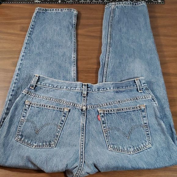 Vintage Ladies Levi's 550 Relaxed Tapered Jeans 16 M‎ - Picture 7 of 10